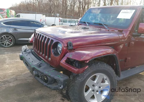 2021 Jeep Wrangler Unlimited High Altitude 4X4 из США, поврежденный, VIN 1C4HJXEN3MW638792